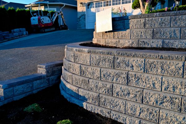 Stone Retaining Wall Repair in Toms River