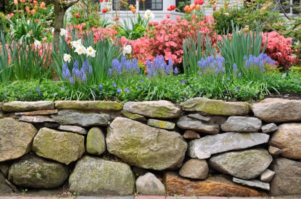 Stone Wall Hardscaping in Toms River