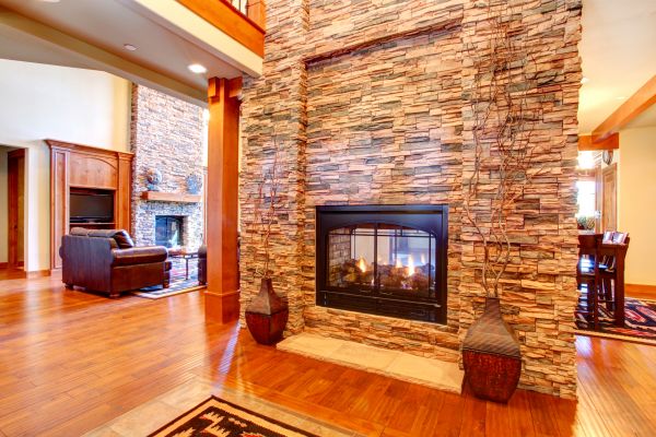 Stone Hearth Installation in Toms River