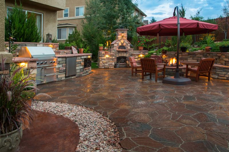 Outdoor Masonry Kitchen